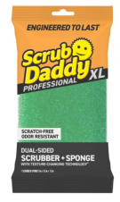 XL DUAL-SIDED SCRUBBER +  SPONGE DADDY 18/CS 