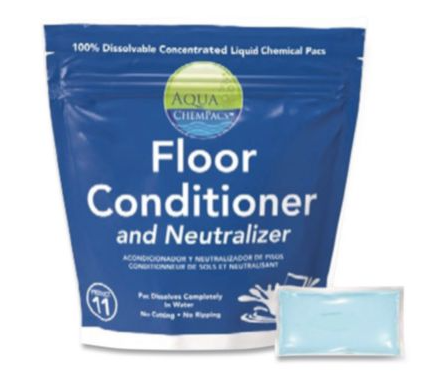 AQUA CHEMPACS FLOOR  CONDITIONER &amp; NEUTRALIZER 100 