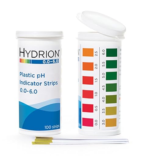 PH STRIPS HYDRION SPECTRAL 0-6  100PK 6PK/CS