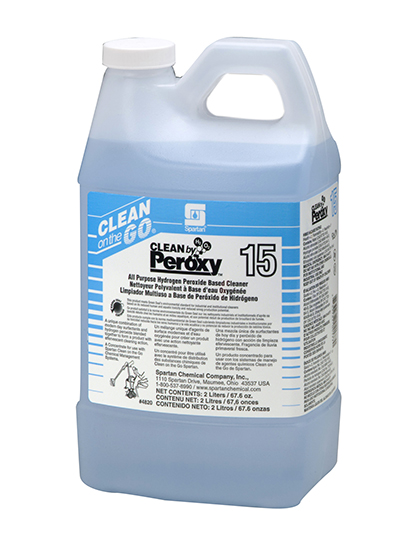 CLEAN BY PEROXY #15 CLEAN ON  THE GO 4-2L/CS