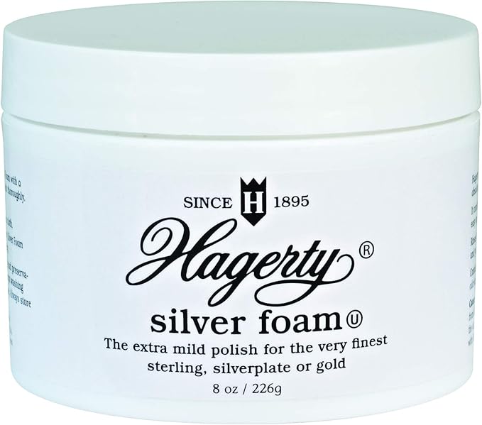 HAGERTY SILVER POLISH 8oz FOAM  (EA) 