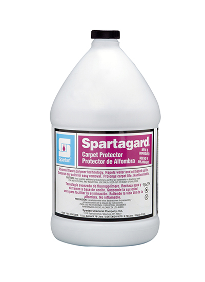 SPARTAGARD CARPET PROTECTOR,  REPELS WATER/OIL 4GAL/CS