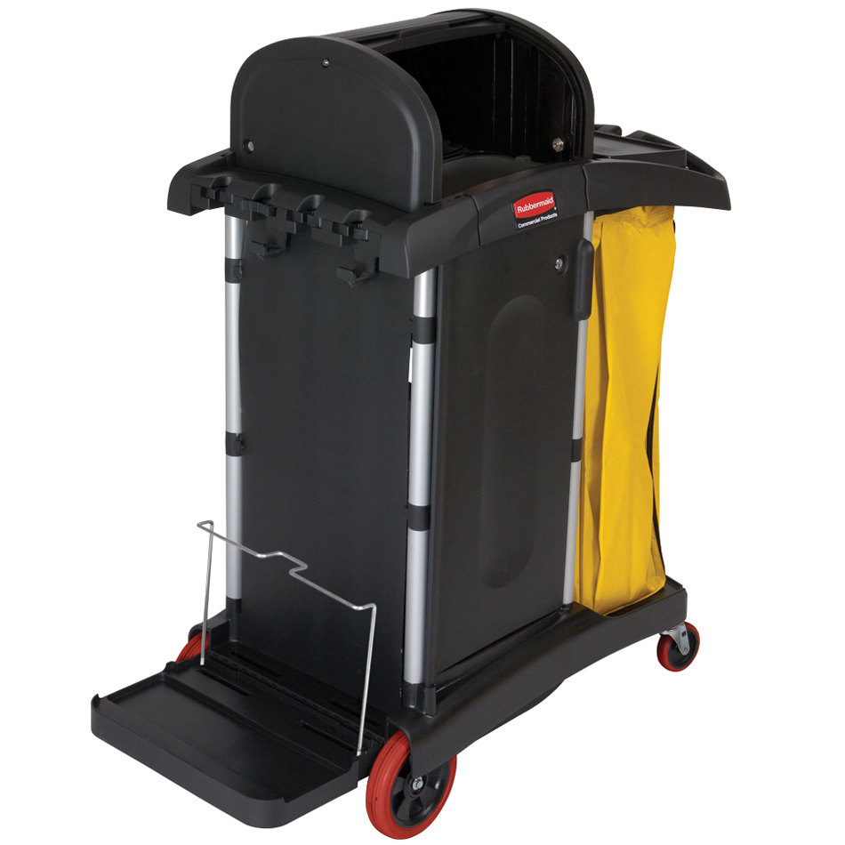 HIGH SECURITY JANITORIAL  CLEANING CART