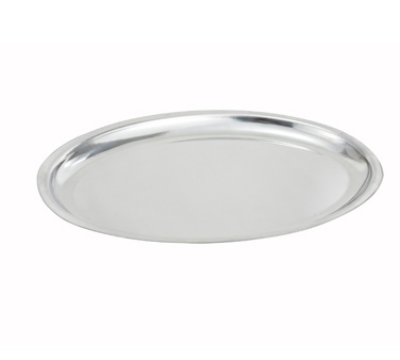 11&quot; OVAL SIZZLING PLATTER STAINLESS STEEL (EA)