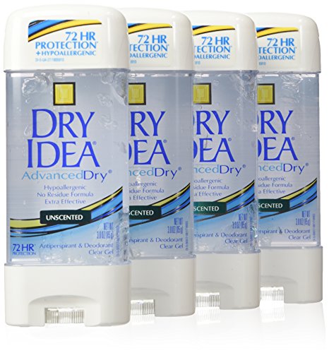 DRY IDEA CLEAR GEL ANTIPERSPIRANT UNSCENTED 12/3