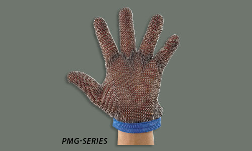 PROTECTIVE MESH GLOVE STAINLESS STEEL REVERSIBLE