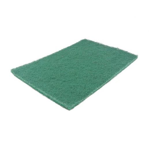 SCOUR PAD 6x9 GREEN HEAVY DUTY  ABRASIVE 60/CS