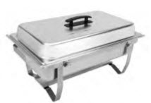 BUFFET CHAFER SET W/FOLDABLE
FRAME,1 FUEL TRAY,1 LID,1-4&quot;
DEEP WATER PAN, 2-2&quot;DEEP FOOD
PANS,2 FUEL HOLDERS 1/CS