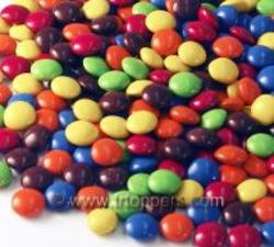 CHOCOLATE GEMS TOPPING ASSORTED COLORS 30LB