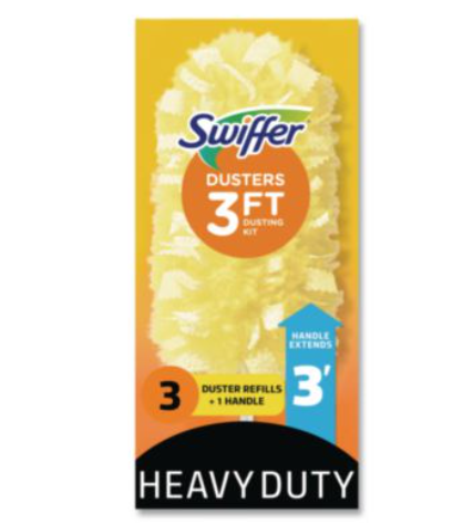 SWIFFER HEAVY DUTY DUSTER  W/EXTENDABLE 14&quot; TO 3ft 
