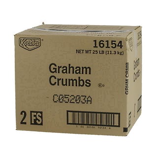 GRAHAM CRACKER CRUMBS KEEBLER 1/400 OZ