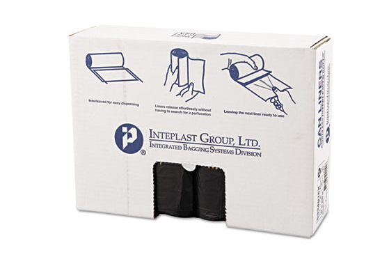 LINER 33x40 HI-D BLACK 16 MIC  33 GAL 25/10 CS 