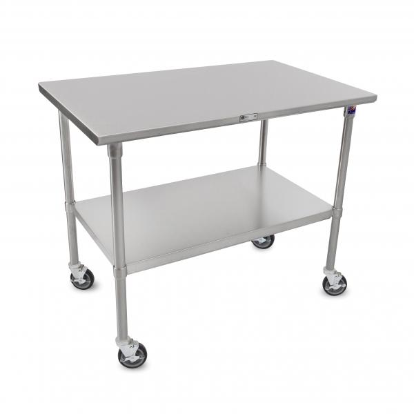 60&quot; WORK TABLE STAINLESS STEEL  TOP, 60&quot;x30&quot;, 16/300 STAINLESS 