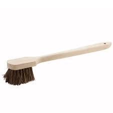 20&quot; POT BRUSH WITH WOOD
HANDLE AND COIR BRISTLES 6/CS