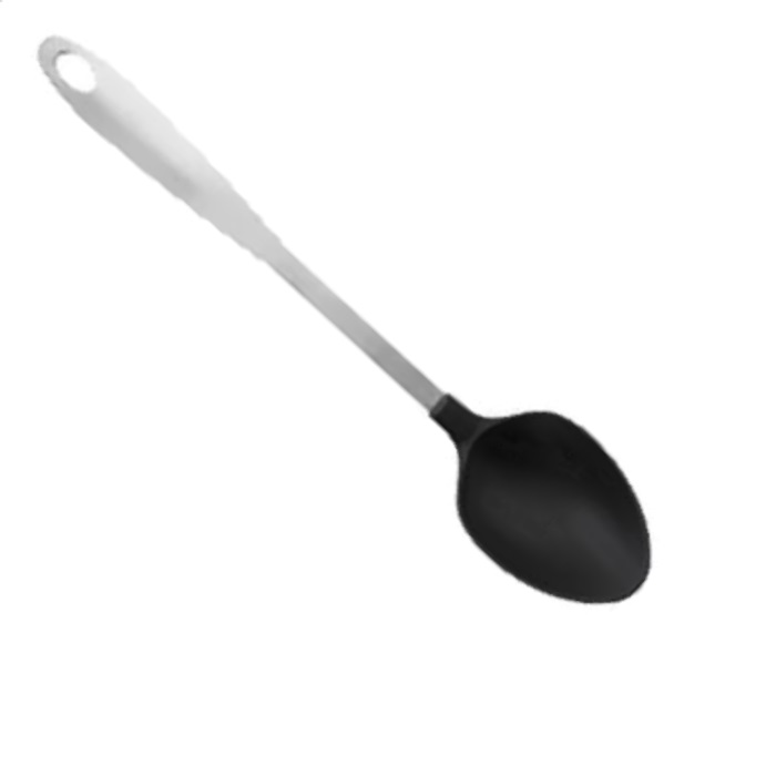 13.5&quot; SOLID SERVING SPOON STAINLESS STEEL (EA)