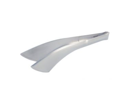 10.5&quot; 18/8 SS SERVING TONGS  SATIN FINISH 