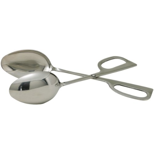 10&quot; SALAD TONG DOUBLE SPOON STAINLESS STEEL EACH