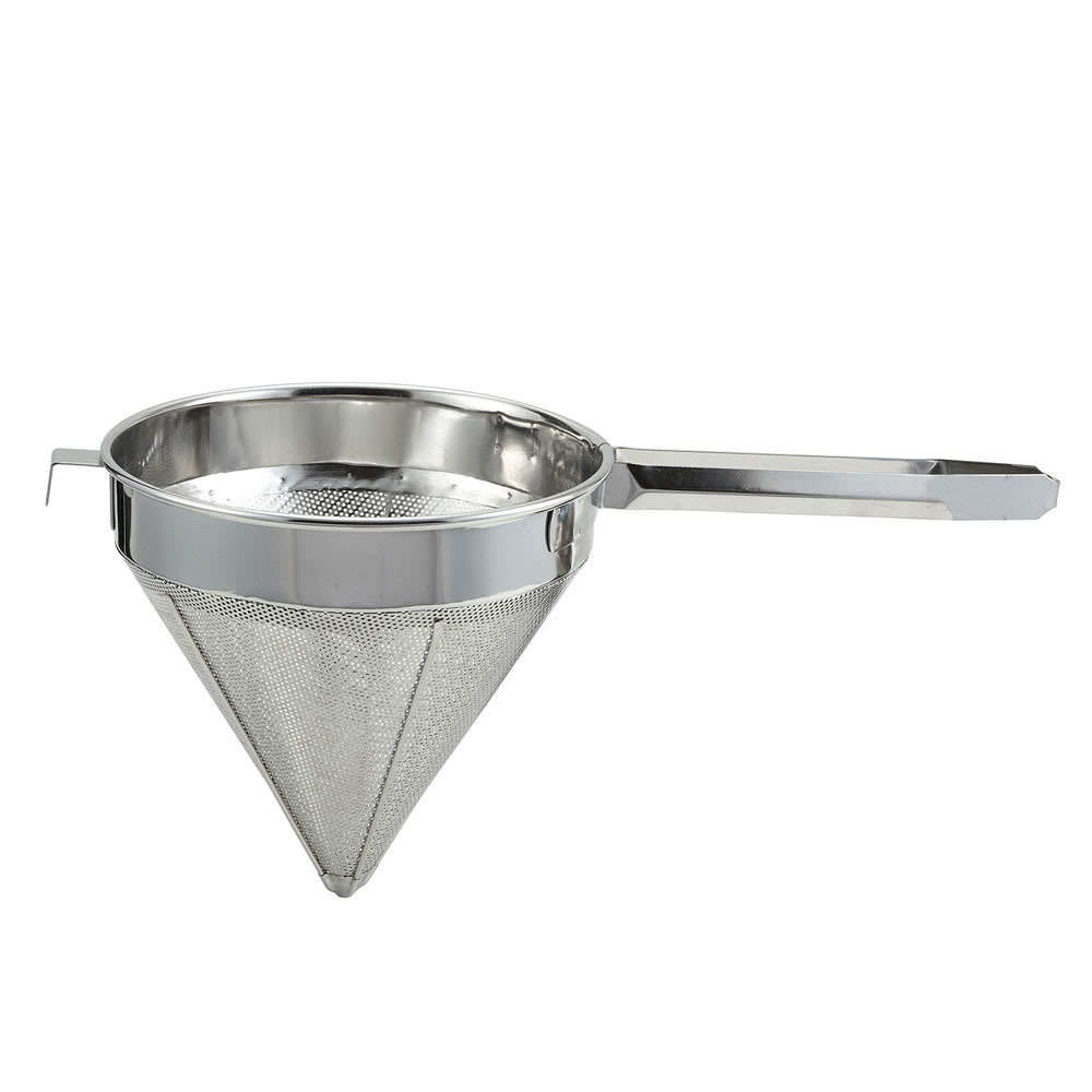 12&quot; FINE MESH CHINACAP STRAINER STAINLESS STEEL (EA)