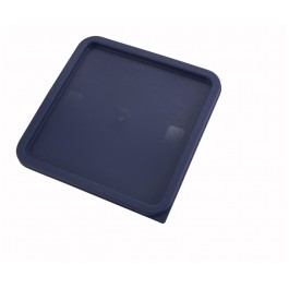 CONTAINER COVER,BLUE FITS 12, 
18 &amp; 22 QUART SQUARE STORAGE
CONTAINERS, POLYETHYLENE