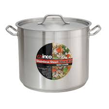 12qt INDUCTION STOCK POT WITH COVER