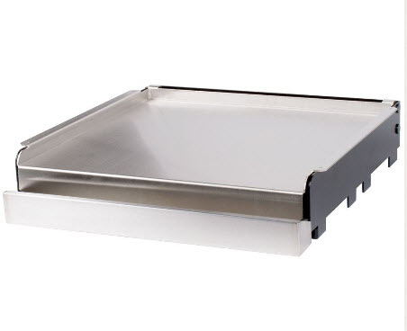 ADD-ON GRIDDLE TOP, COVERS 4 BURNERS 23X23 GRILL SURFACE 