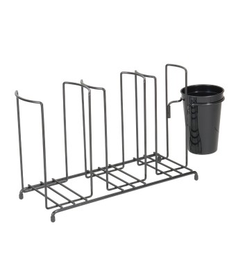 WIRE CUP AND LID ORGANIZER 8.5x17x5 3 STACKS (EA)