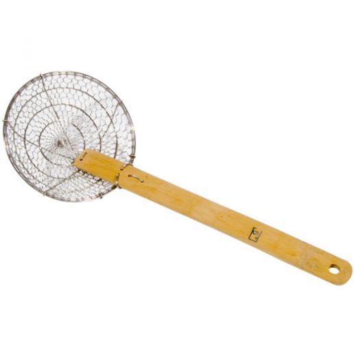 10&quot; BAMBOO HANDLED SKIMMER  (EA) 