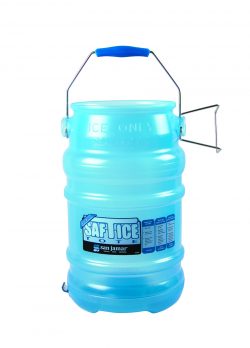 6 GALLON SAF-T-ICE TOTE BPA FREE 2/CS