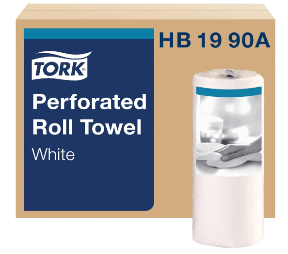 PERF ROLL TOWEL 2PLY WHITE 
9X11 30/84&#39;S 