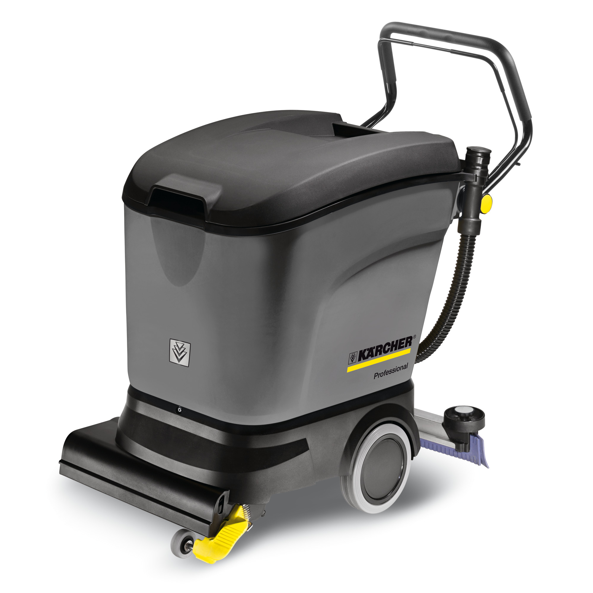 16&quot; BR 40/25 C BP, 105AH 24V,
STANDALONE CHARGER, AUTOMATIC
CYLINDRICAL FLOOR SCRUBBER