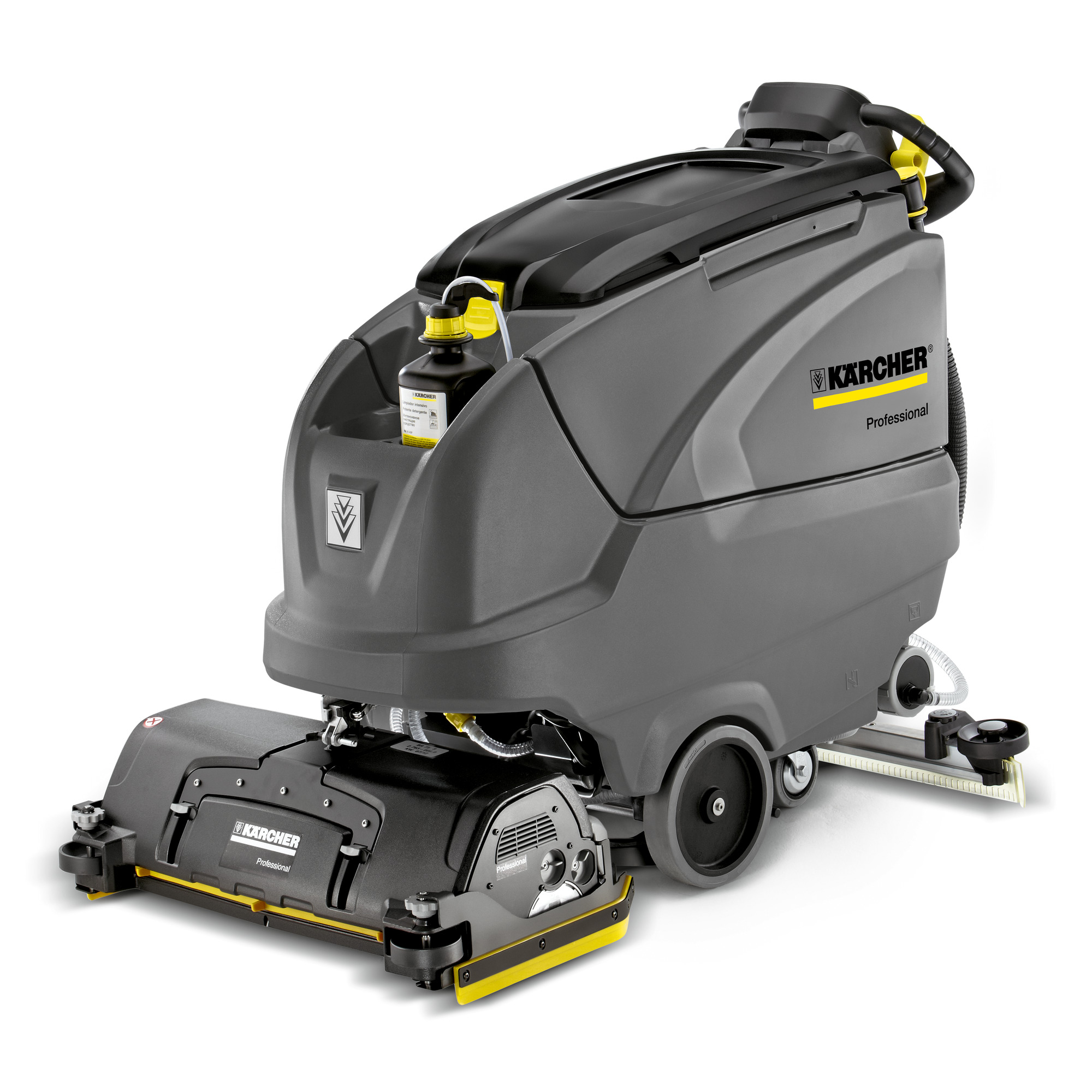 B 80 W BP, 21 GAL, NO
BATTERIES, W/ CURVED
SQUEEGEE, R65 BRUSH HEAD,
AUTOMATIC FLOOR SCRUBBER
