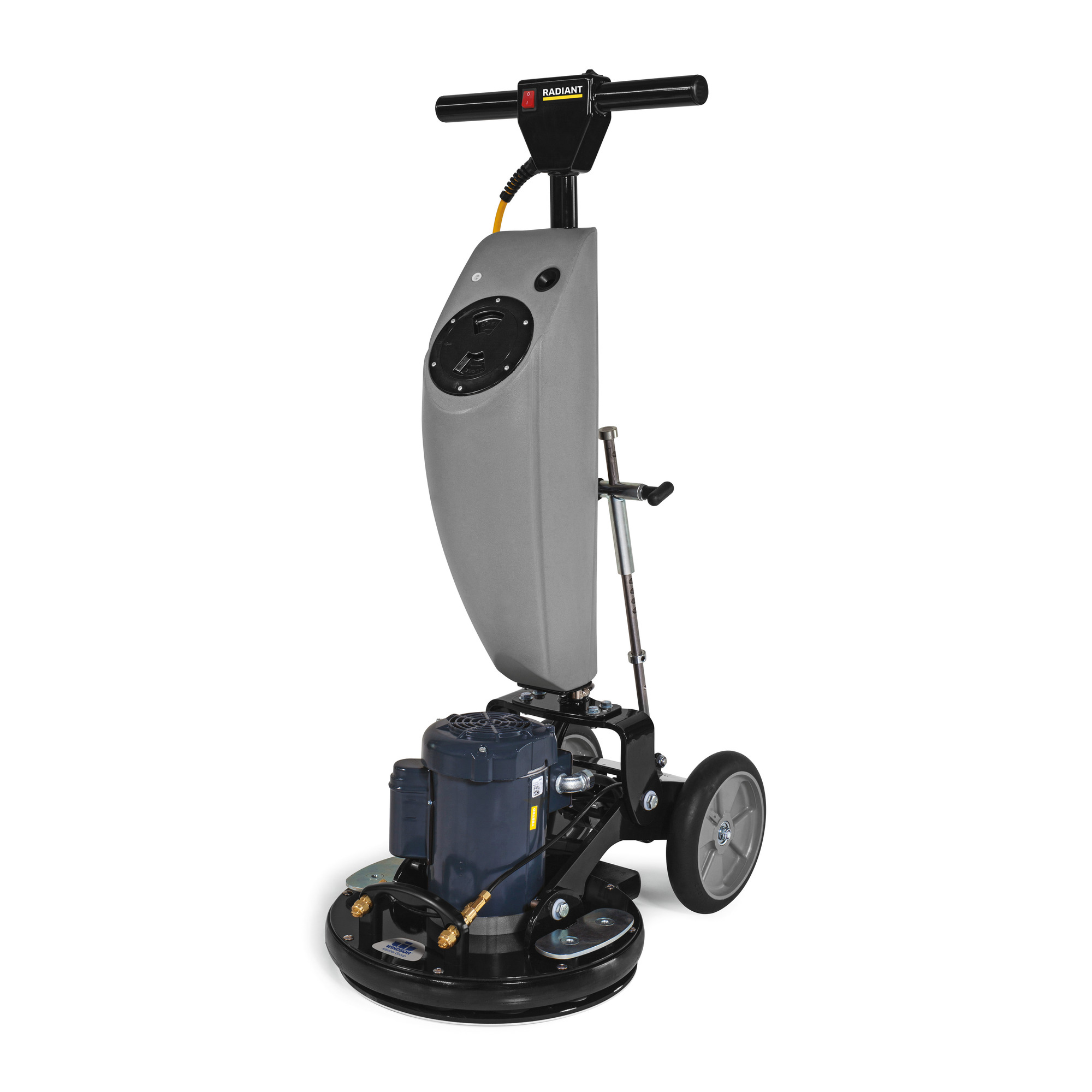 17&quot; RADIANT FLOOR MACHINE
WITH  ORB TECHNOLOGY, 17&quot; PAD
DRIVER, AND 4.75GAL SOLUTION
TANK