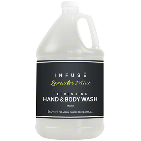 INFUSE LAVENDER MINT HAIR &amp; 
BODY WASH 4/1GAL
