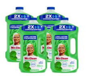 MR. CLEAN 2X CONCENTRATED  FEBREZE MEADOWS &amp; RAIN SCENT 