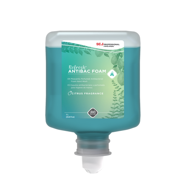 DEB REFRESH ANTIBAC MANUAL  FOAM HAND WASH 6/1000ML CS