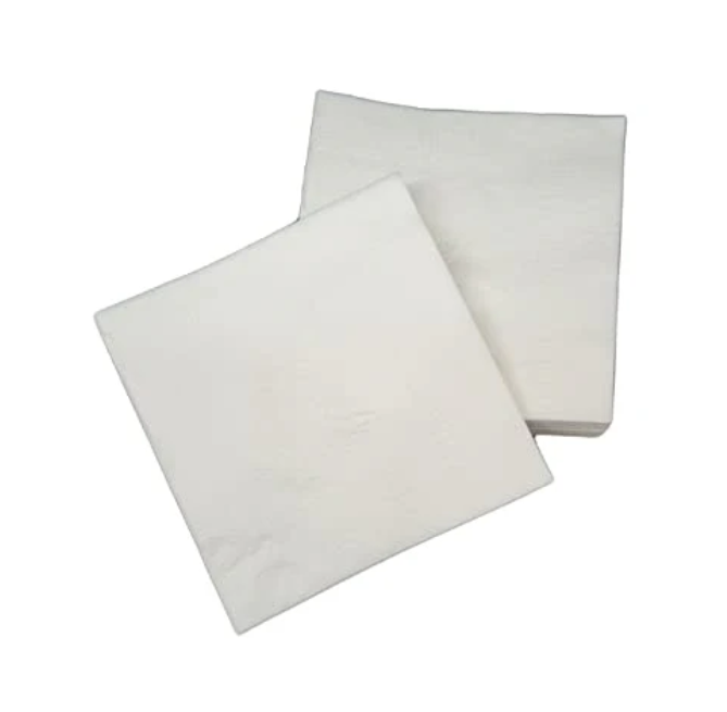 NAPKIN BEVERAGE WHITE 1 PLY  9x9  8/500CS