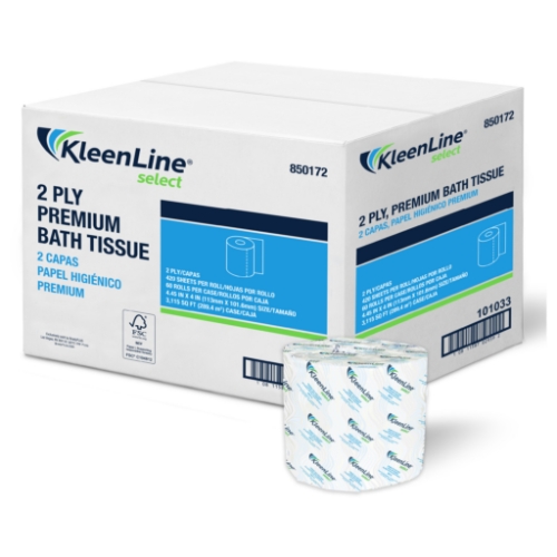 KLEENLINE 2PLY PREMIUM ULTRA TOILET TISSUE INDV WRAPPED 