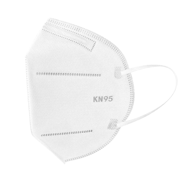 FACE MASK KN95 W/EAR LOOPS  5PLY FILTER 95% FILTRATION  